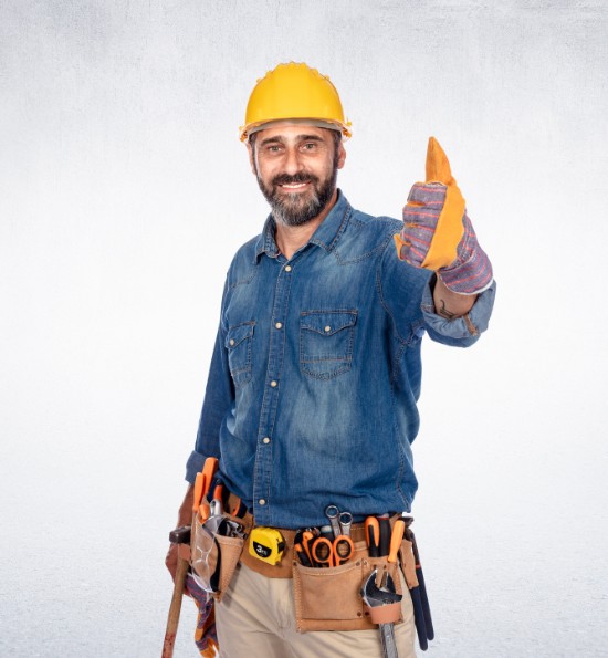 Professional renovation team working on quality home improvement